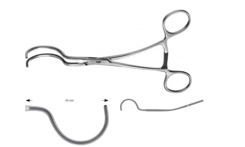 ДАЛІ АТРАВМАТ.ЗАТИСКАЧ ЛОЖК. РОЗМІР ВЕЛИК. 180MM